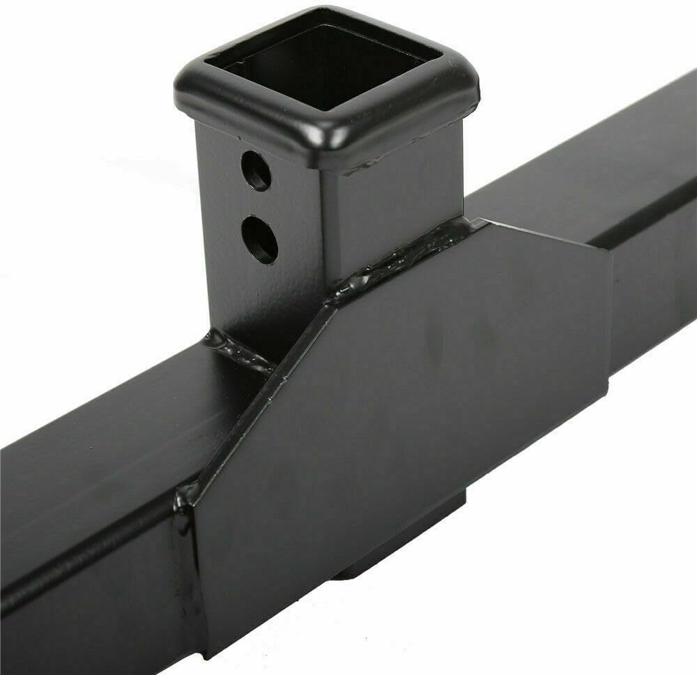 Suitable for 2-Inch Front Mount Trailer Receiver Hitch Compatible with 1999-2007 F250/350/450/550 Super Duty Replacement for 65022 w/2" Receiver Powder Coated Steel