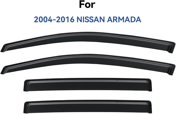 Window Visors Rain Guards Shield - Image 2