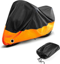 Motorcycle Cover for Ducati Panigale V2 2020-2024 2025 Protection from Sun Rain Durable Waterproof Outdoor Moped Cover Breathable Protection Accessories Blackorange