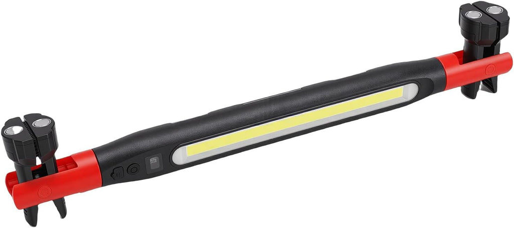 Bewinner 1200LM USB Rechargeable Under Hood Light, Super Bright Magnetic Underhood Work Light Bar for Car Repair, 360° Flexible Neck, Builtin 2000mAh Battery Garage Mechanic