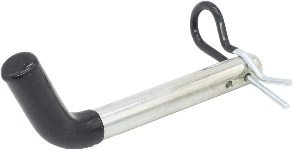 X-Haibei Trailer Towing Hitch Pin and Clip 1/2 inch Diameter fit Class I and II Hitches, 4 Pack