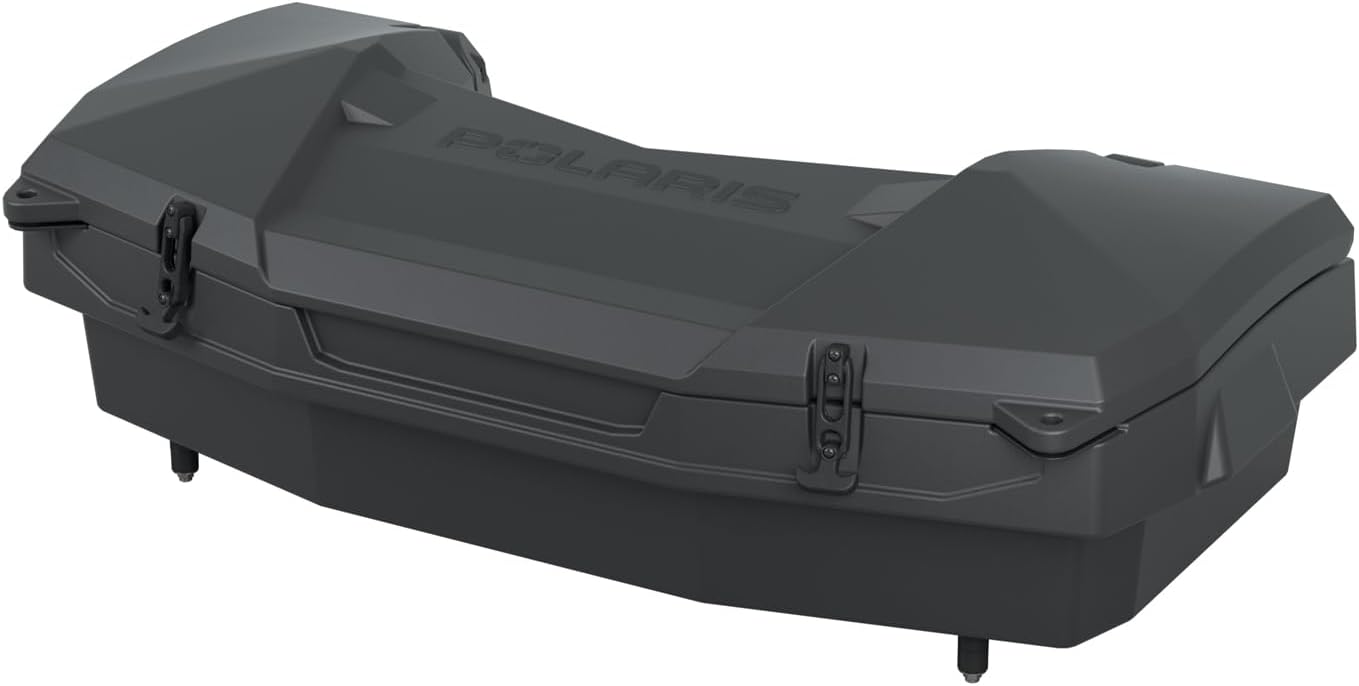 Polaris Lock & Ride Rear Lockable Cargo Storage Box for Sportsman ATV – 21.25 Gallon Locking ATV Storage – Dust-Proof, Compatible with Sportsman 450, 570, 850, XP 1000 Models – OEM Part #2890876