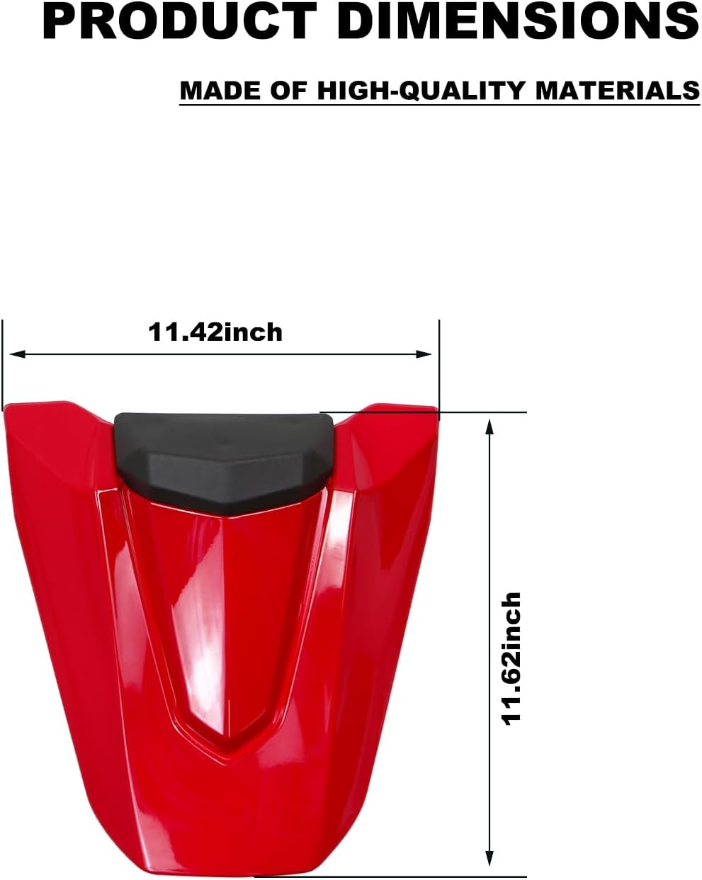 Rear Tail Seat Fairing Cover for Honda CBR650R 2024 2025 For Honda CB650R 2024-2025 Motorcycle Accessories Seat Cover Fairing (Red)