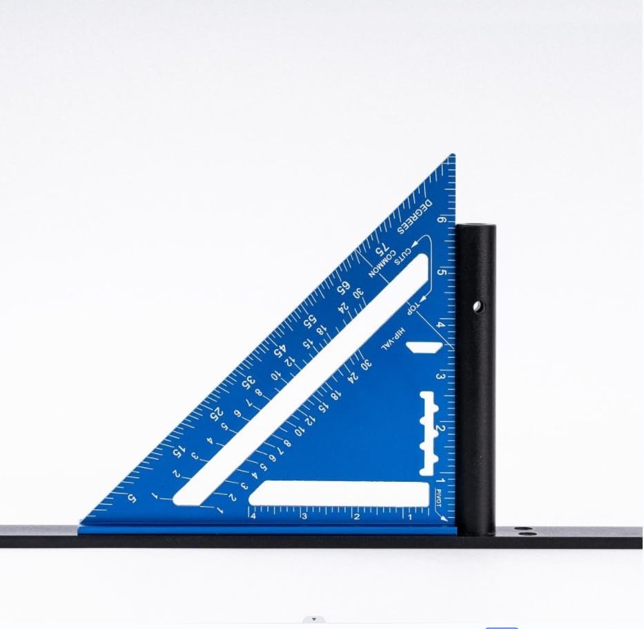 53'' heavy-duty hidden floating shelf bracket – 210, front angle view
