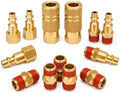 1/4 inch npt air coupler and plug kit, main product view