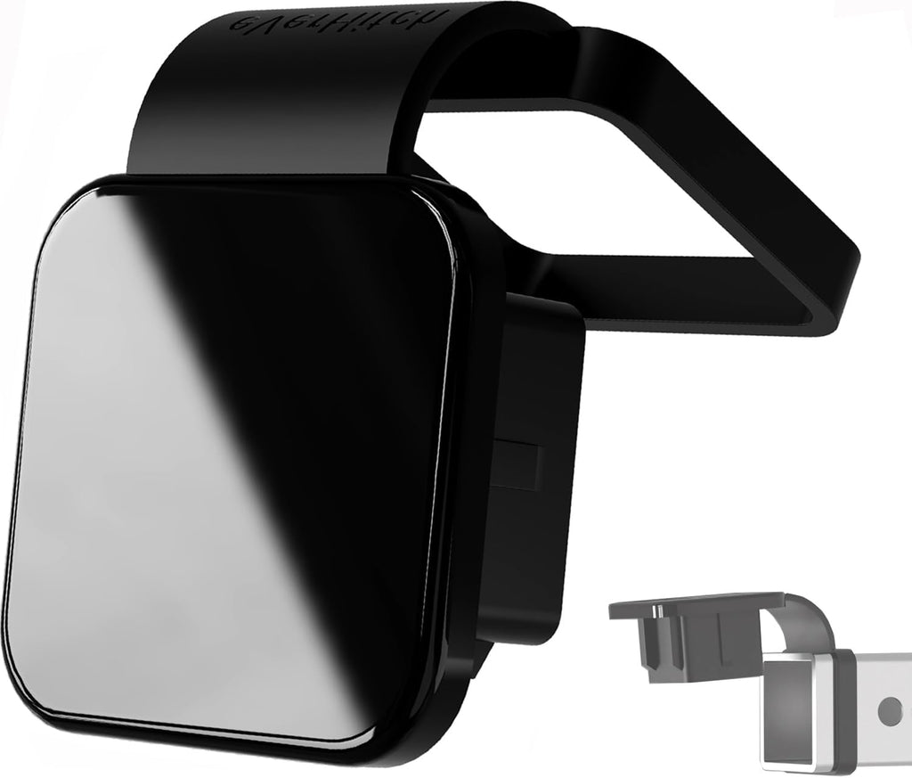 2 Inch Tow Hitch Cover Plug with Aluminum Faceplate – Universal Trailer Hitch Receiver Cover, Heavy Duty Rubber Hitch Plug Cap, No Hitch Pin Required, Fits Standard 2" Receivers