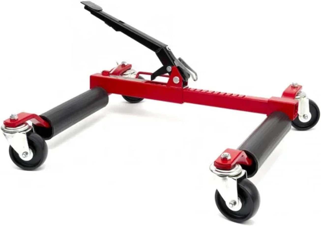 Car Moving Dolly 1200LB Hydraulic Automover Vehicle Go Jack Auto Mover Trolly Position Wheel Cars