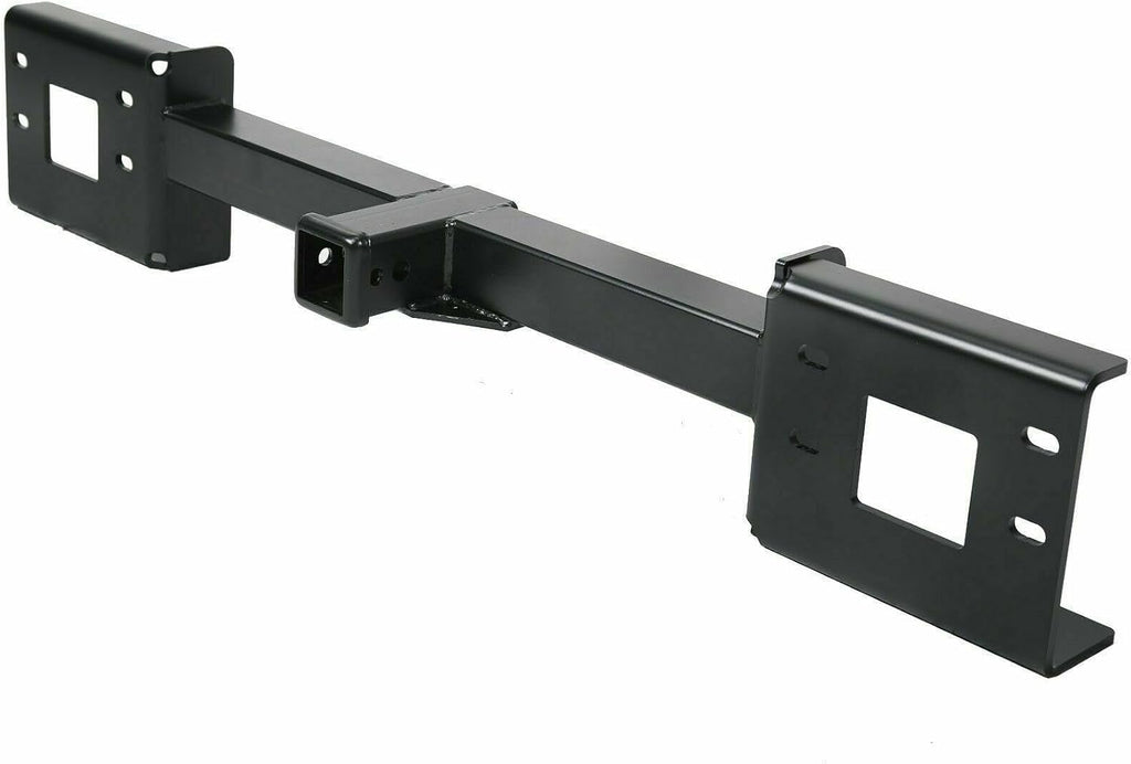 Suitable for 2-Inch Front Mount Trailer Receiver Hitch Compatible with 1999-2007 F250/350/450/550 Super Duty Replacement for 65022 w/2" Receiver Powder Coated Steel