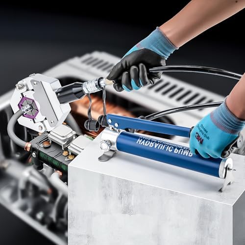 hydraulic hose crimper hydra-krimp 71500 manual a/c hose, main product view