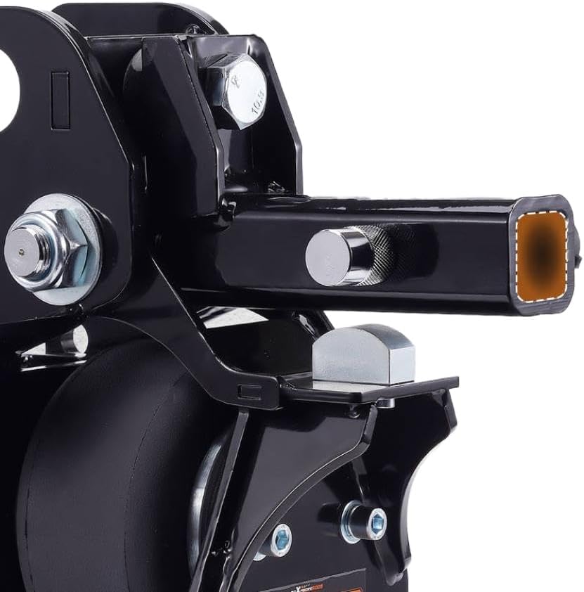 Adjustable Trailer Tow Hitch 6 Inch Drop Rise Three Ball 12000 Lbs