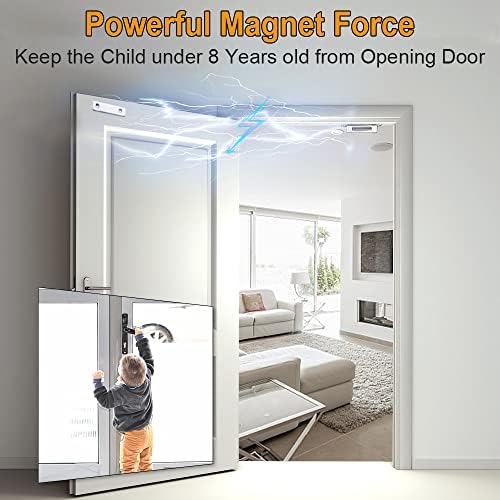 jiayi magnetic cabinet door catches 2 pack heavy, view 9