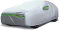 AUQDD 6-Layers Premium Sedan Car Cover Waterproof All Weather Weatherproof UV