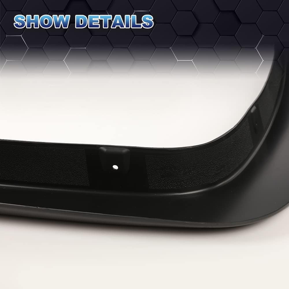 PIT66 Fender Flares Compatible with Chevy Silverado 1500 2014-2018 | Fit Silverado 2500HD 3500HD 2015-2019 (Only fit models with fleetside bed.Not for dually models) Textured Factory Style 4Pcs