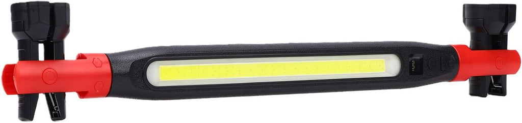 Alomejor Underhood Work Light, ABS COB LED Rechargeable Hood Light with Magnetic Hook Clamp, 360 Rotating, 2000mAh Battery, IP55 for Car Repair Garage Mechanics
