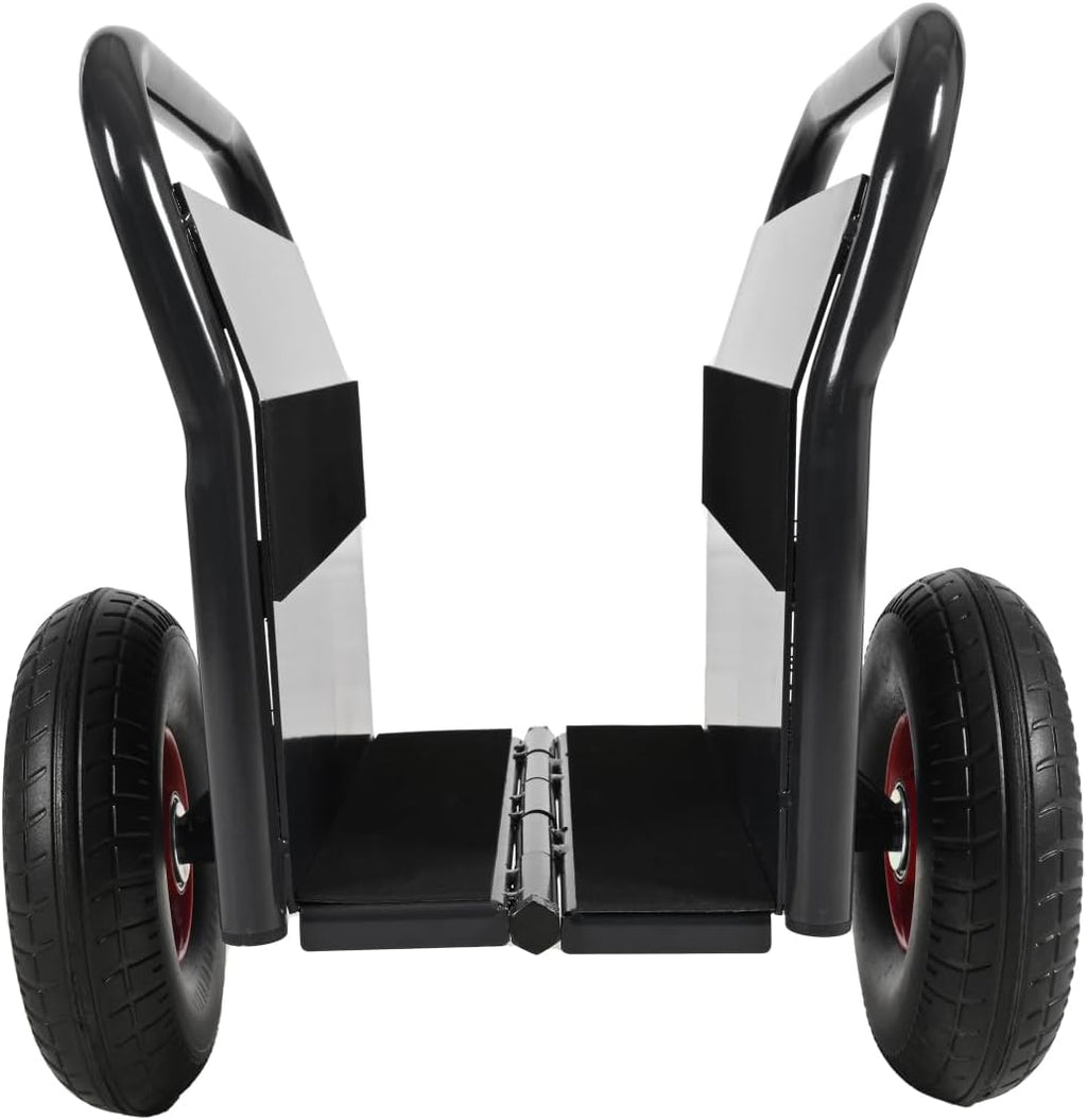 Heavy Duty Panel Dolly with Solid Rubber Tires and 1000 LBS Capacity
