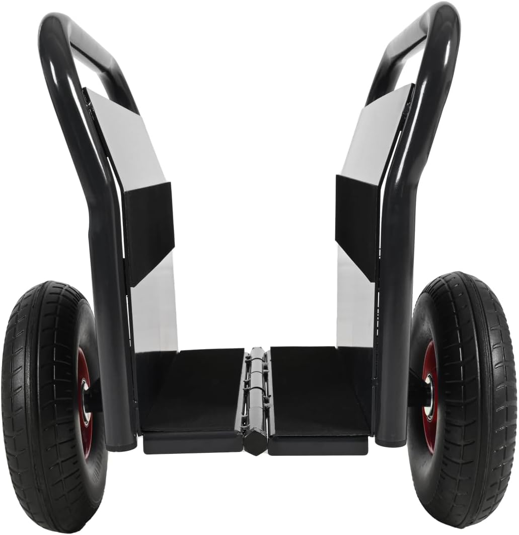 Heavy Duty Panel Dolly with Solid Rubber Tires and 1000 LBS Capacity