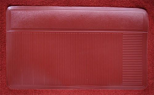 Replacement Auto Carpet Floor Liner - Molded Cutpile - fits 1981-1993 Dodge D250 Regular Cab 2WD Automatic (Black)