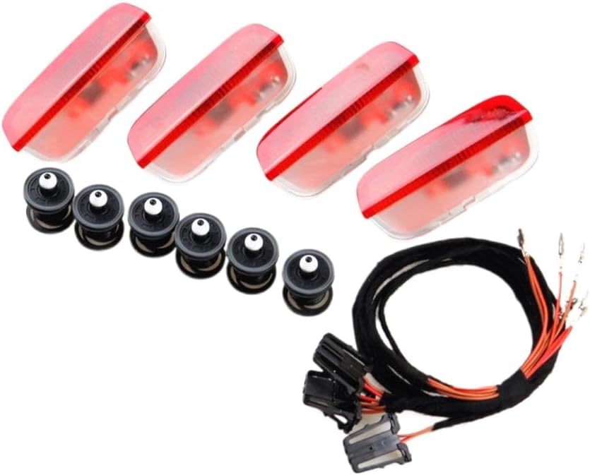 Car Door Interior Lamp Kit Compatible With MK5 MK6 B6 CC 3AD 947 411 3AD947411