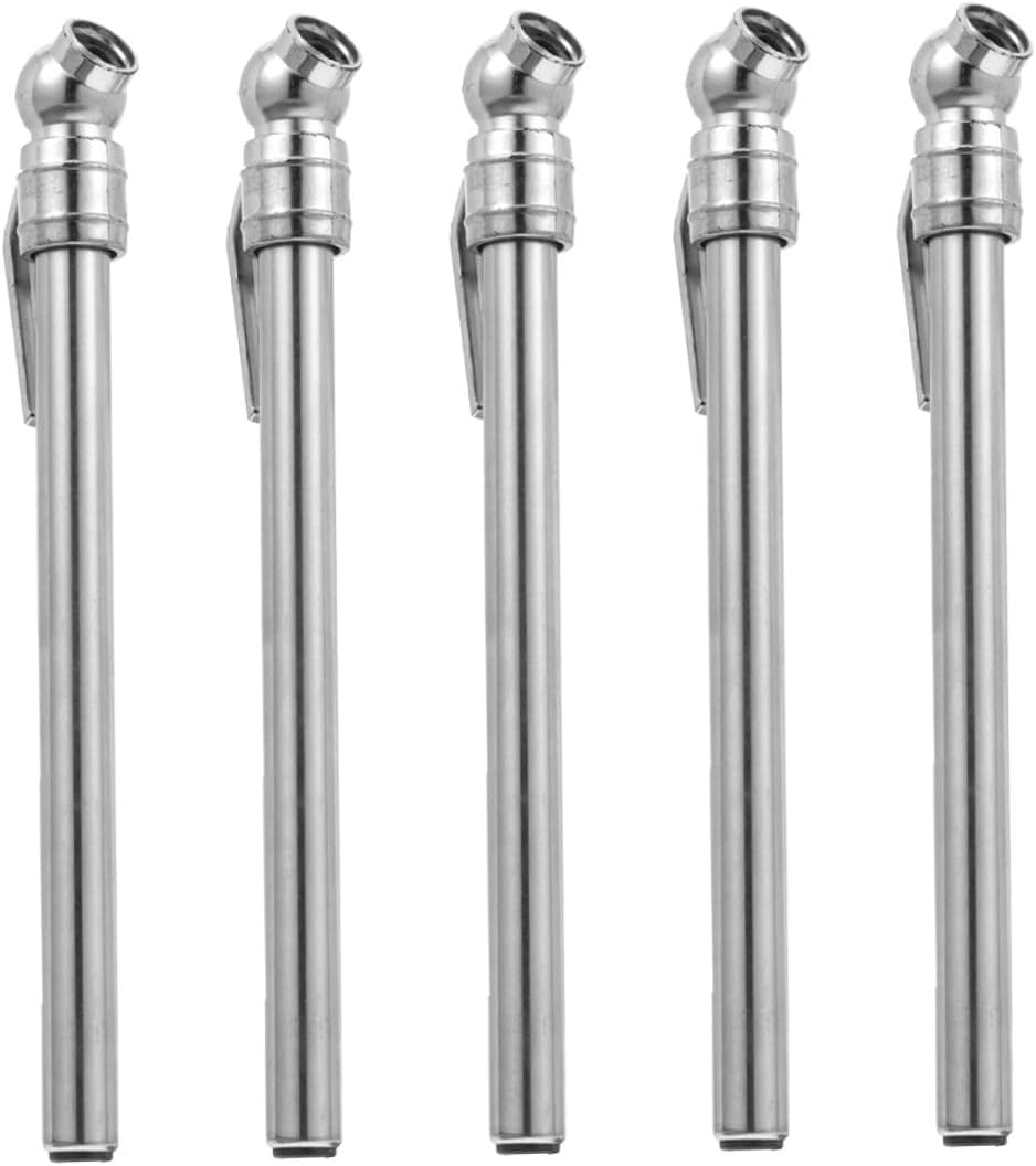 5pcs Car Tire Pressure Pen Tire Tread Gauge Heavy Duty Compatible Portable