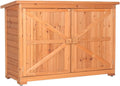 vingli outdoor wooden storage shed, main product view