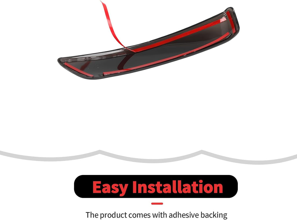 RT-TCZ Smoked Black Rearview Mirror Turn Signal Light Cover Trim Decoration Exterior Accessories for Jeep Grand Cherokee 2011-2020,for Dodge Durango 2011-2016