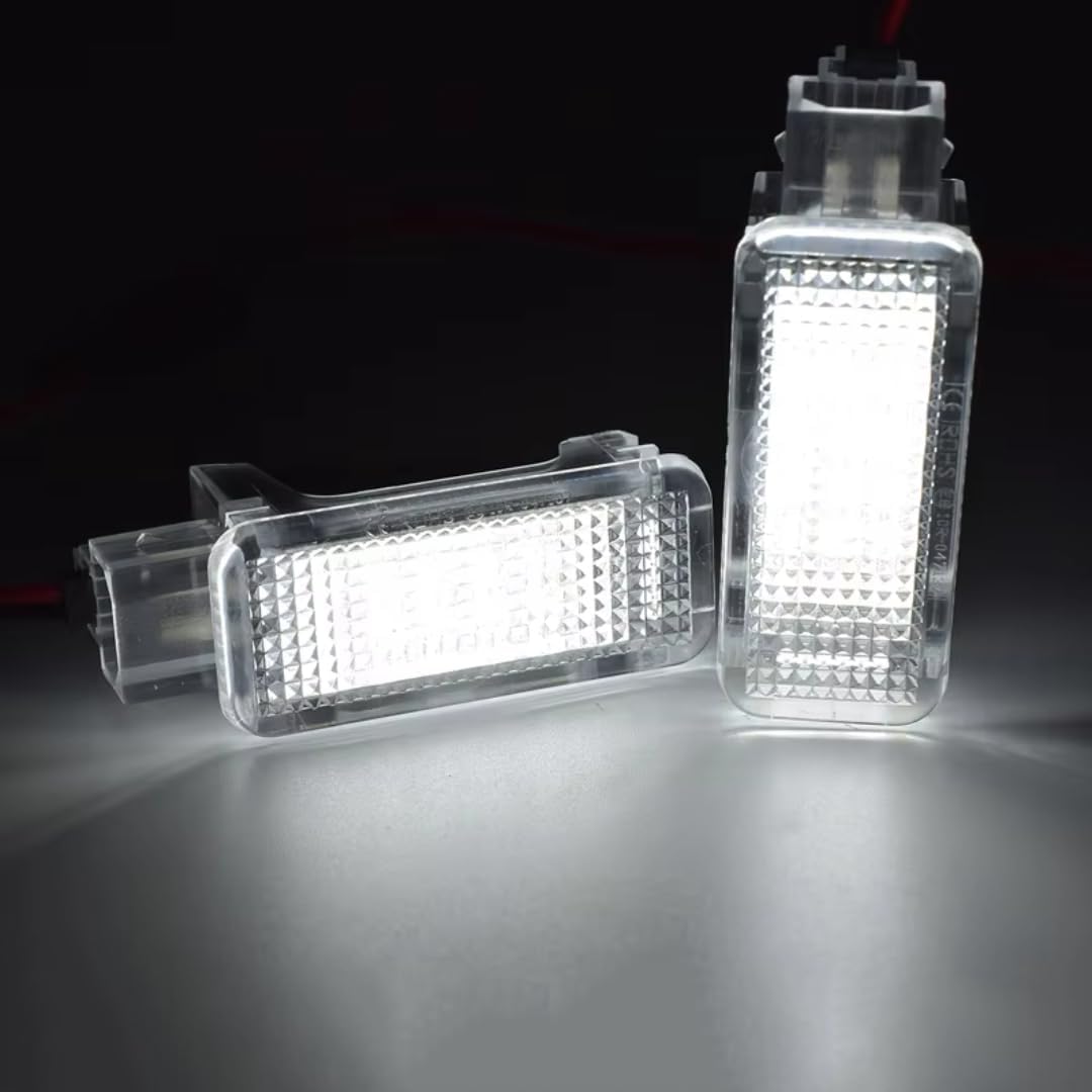 Car Trunk Light for Porsche 987 Boxster 987C Cayman 997/955/957 Carrera, 2pcs Door Courtesy Luggage Trunk Footwell Light