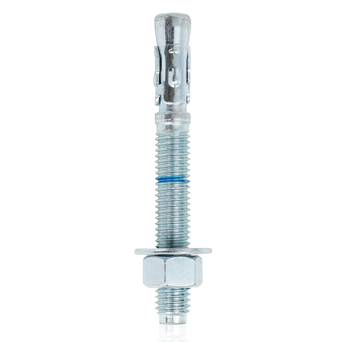 1/2" x 4-1/4" concrete anchors (100 pack) 1/2, front angle view