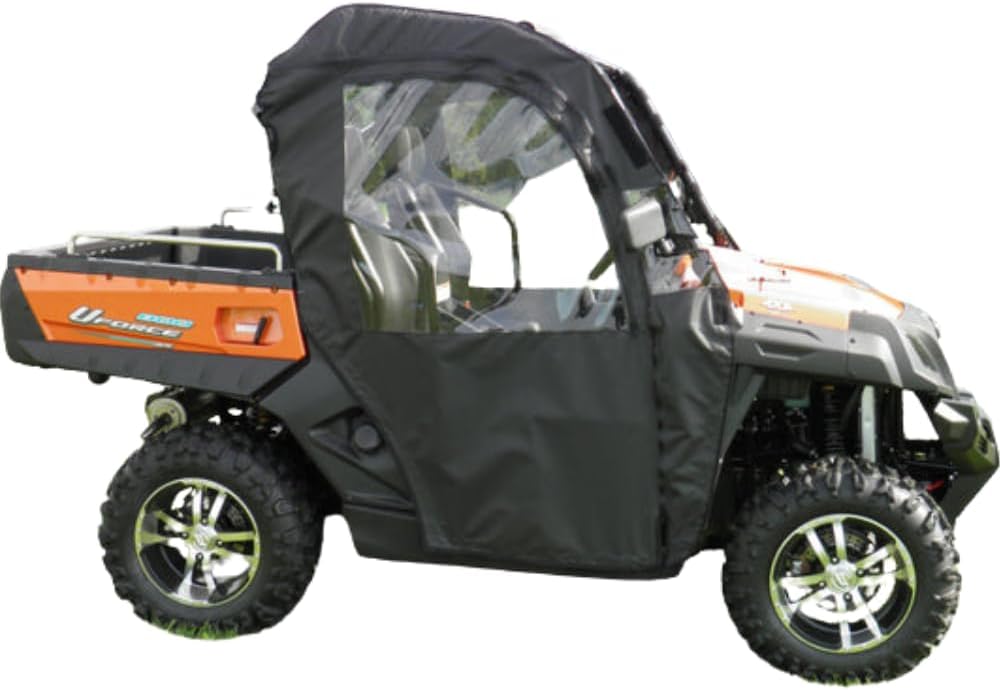 CFMU80-DRF-BZA Soft Doors & Rear Windows for CF Moto UForce 500 / 600 / 800