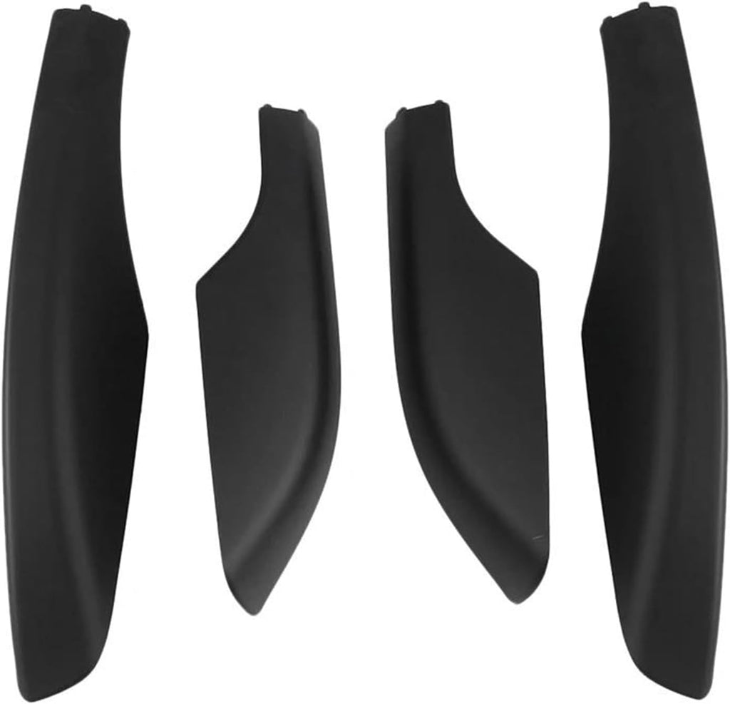 Roof Racks Boxes 4PCS Black ABS Car Roof Luggage Rack Rail End Cover Shell Protector for Toyota for Fortuner 2004-2014 Car Roof Bars