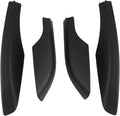 Roof Racks Boxes 4PCS Black ABS Car Roof Luggage Rack Rail End Cover Shell Protector for Toyota for Fortuner 2004-2014 Car Roof Bars