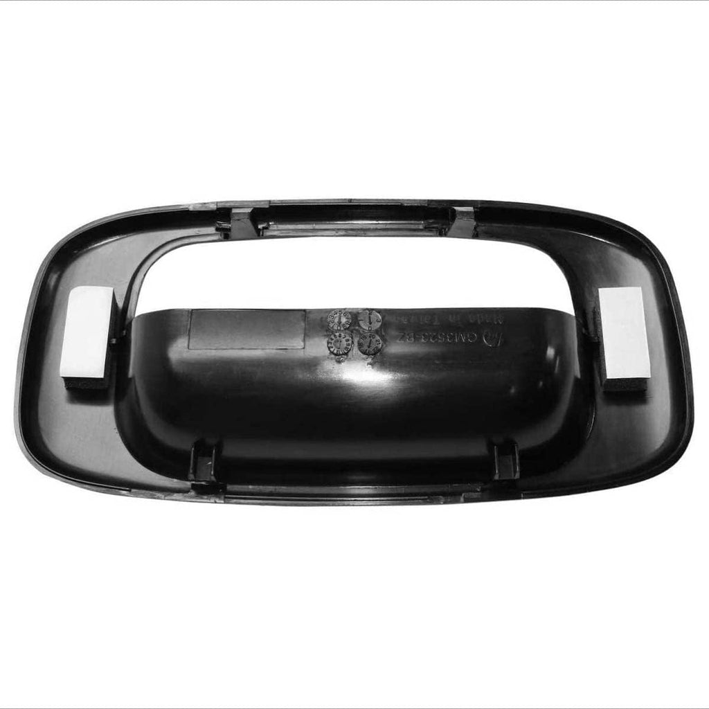 Parts N Go 1999-2007 Silverado Sierra 1500 2500 3500 Tailgate Handle Trim Bezel Cover Replacement Black Textured Plastic Rear Exterior - GM1916102, 15228539