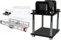 MaxxHaul Aluminum Cargo Carrier 500 lb. Capacity with 2" Hitch Receiver Adapter for RV Bumper 200 lb. Capacity