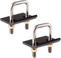 CZC AUTO Hitch Tightener, Heavy Duty Anti-Rattle Stabilizer for 1.25" and 2" Hitches, Reduce Movement from Hitch Tray Cargo Carrier Bike Rack Trailer Ball Mount, Rust Free (2 Pack, Carbon Steel)