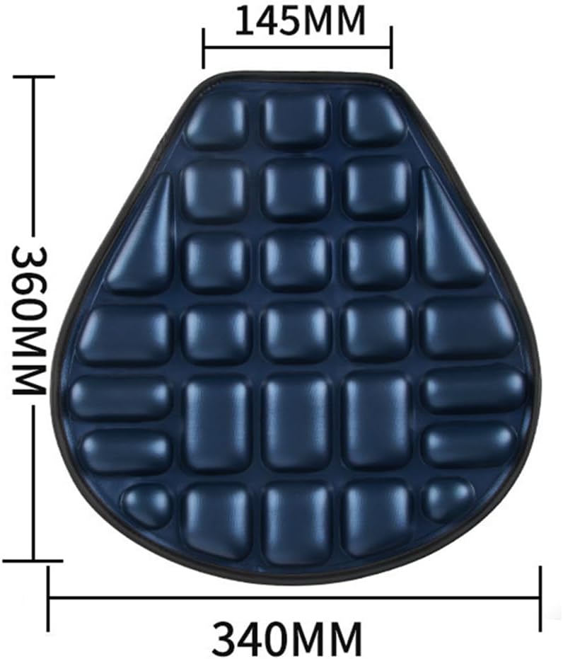 Motorcycle Seat Cushion for Husqvarna 901 Norden 901 Norden901, 3D Mesh Breathable Motorbike Seat Pad Pressure Relief, Shock Absorbing Comfort Saddle Cover for Touring Rides,Thick Model