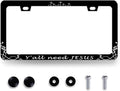 Y'all Need Jesus License Plate Frame Christian License Plate Frames Jesus Auto by RNKATIH