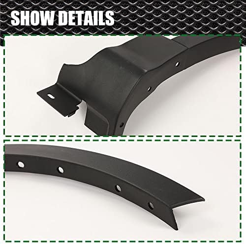 G-PLUS Front Left & Right Fender Flares Compatible with Ford Escape 2013-2017, Wheel Opening Molding Arch Trim, CJ5Z-16268-AB, Factory Style