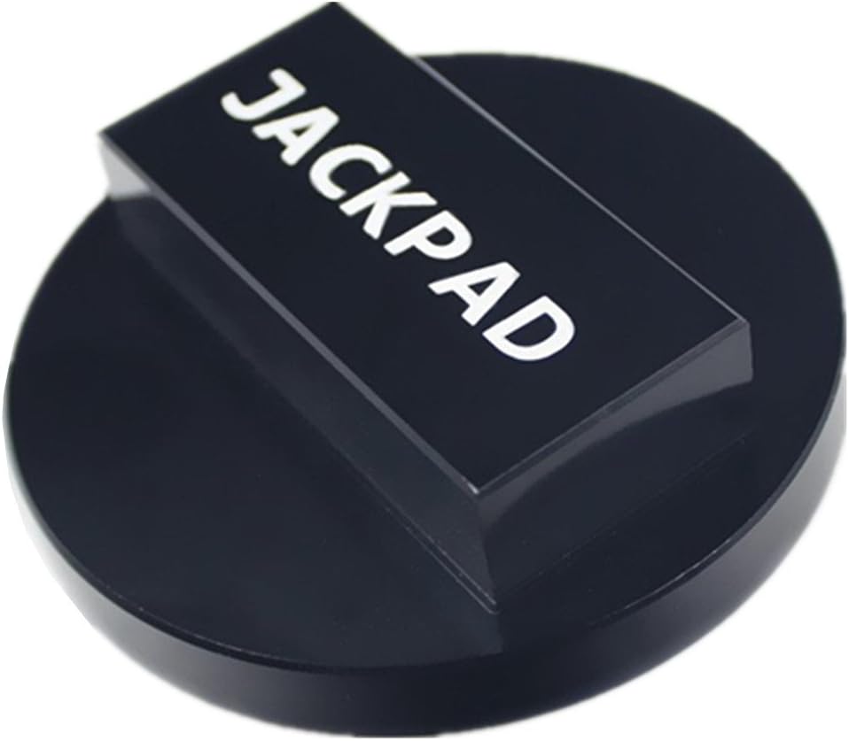 Jack Pad Adapter Anodized Black Replacement for B-M-W 135 335 535 E82 E88 E46 E90 E91 E92 E93 E38 E39 E60 E61 E63 E64 E65 E66 E70 E71 E89 X5 X6 X3 1M M3 M5 M6 F01 F02 F30 F10,Mini(2 pcs)