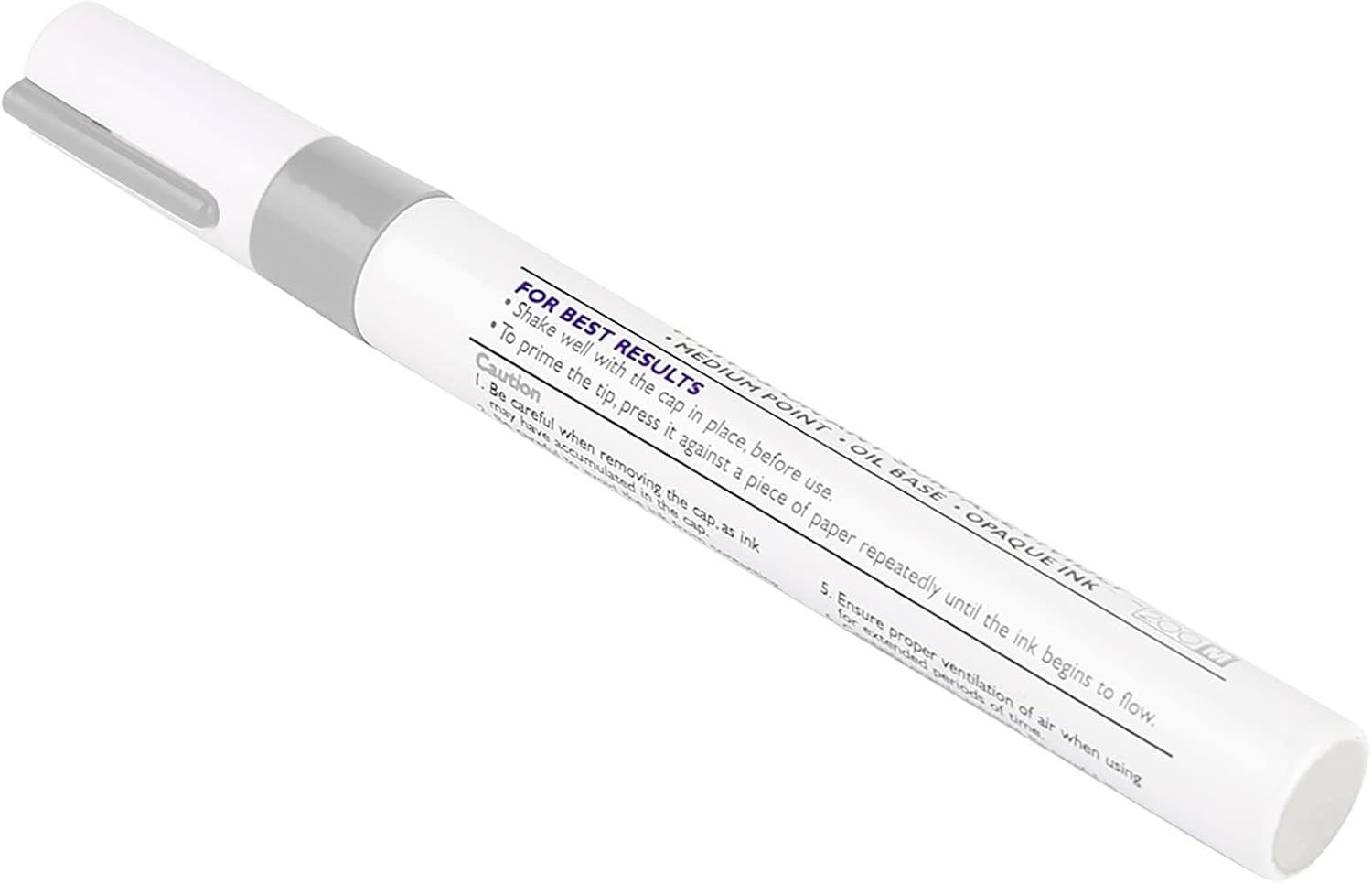 Qqmora Car Tire Paint Pen, Marking Pen Car Tire Paint Pen Not Easy to Fade Drying Tire Paint Pen (Silver Color),car paint supplies