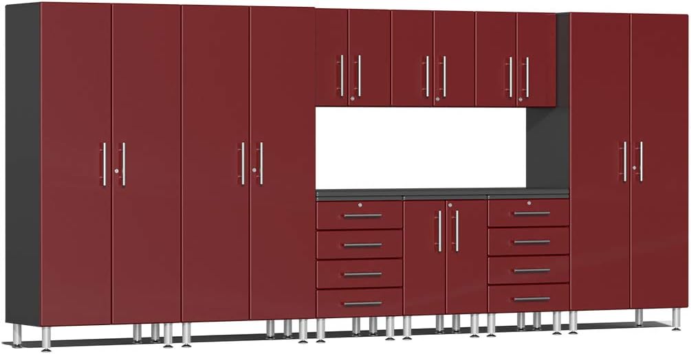 Ulti-MATE UG23101R 10-Piece Garage Cabinet Kit