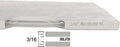 Universal TFX 0003064 - Auto Customizing Dual Pinstripe - 3/16" x 150' (1/16' Stripe, Gap, 1/16' Stripe) - 064-Silver Metallic