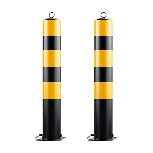 Steel Safety Bollard Post, by Unknown