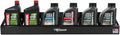 Pit Posse 304BK Six Quart Oil Can Rack Holder 32" Caddy Wall Hanger Aluminum by PITPOSSEMOTORSPORTS