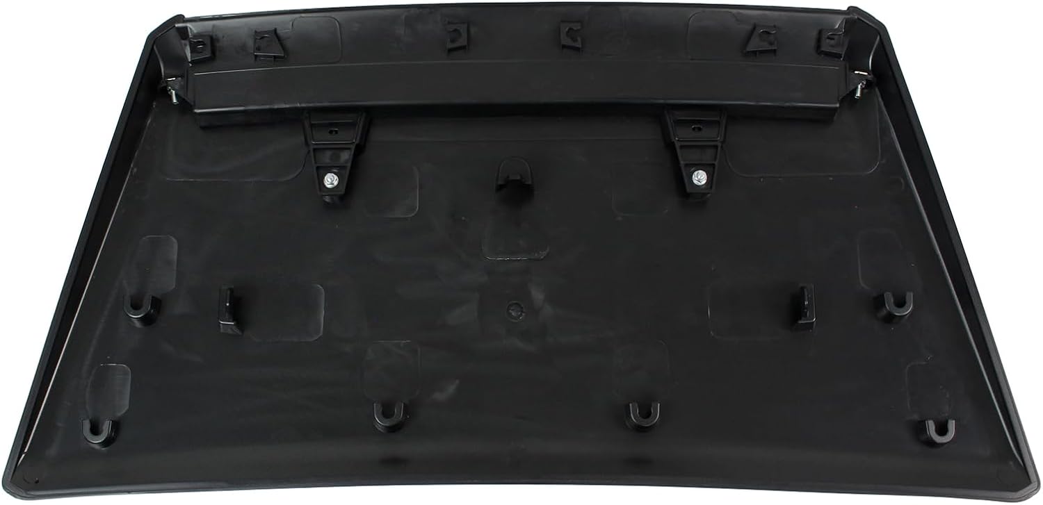 Front Upper Hood Scoop Bulge Vent Kit Black for Toyota Tundra 2014-2021