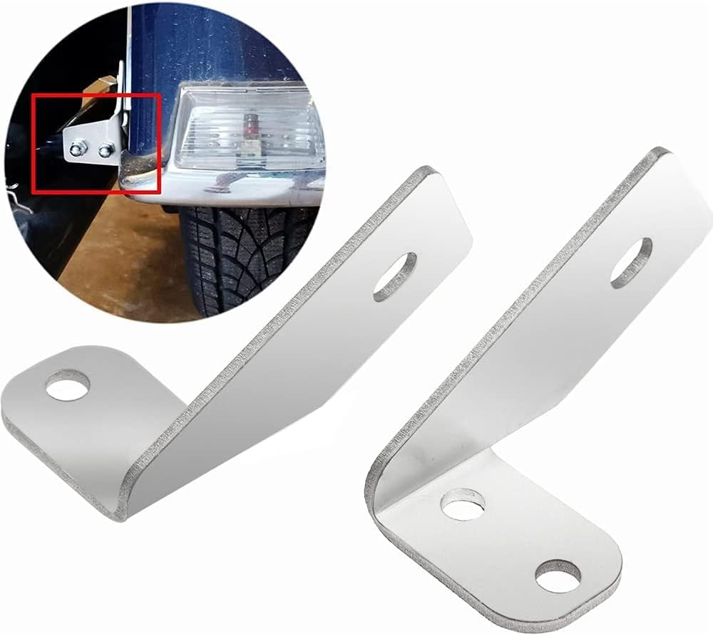 Side Broken Fender Saddlebag Rail Support Brackets Strut for Harley Touring FLT, FLHT, Street Glide, Road Glide, Road King, Electra Glide, Ultra Glide 1984-2008 (Rail Support Brackets Strut)