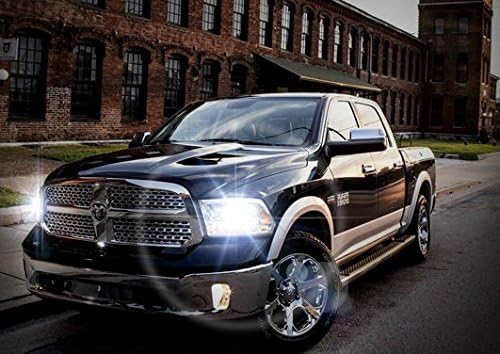 Xentec H4 (HB2) 6000K Hi/lo Telescopic bixenon HID xenon bulb x 1 pair bundle with 2 x 35W Digital Slim Ballast (Ultra White)