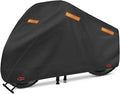 Motorcycle Cover, Heavy Duty 600D Oxford, Waterproof Outdoor, Weather Resistant by OWEEIO