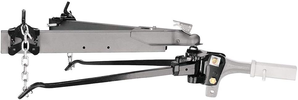 Reese Strait-Line (66074) 1,200 lb Trunnion Style Weight Distribution Kit , Black