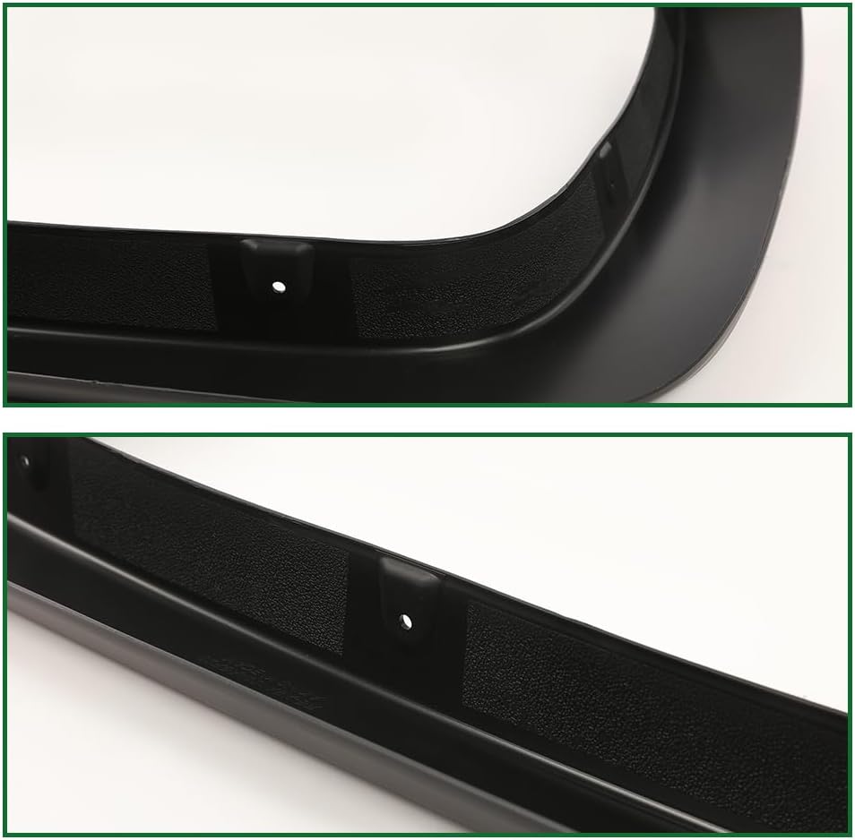 CROSSDESIGN Fender Flare Bed (Not for Dually Models) | Compatible with 2014-2018 Chevy Silverado 1500/2015-2019 Chevy Silverado 2500HD 3500HD(Only Fit Models with Fleetside)