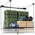 adjustable overhead garage storage rack, 4x4ft garage ceiling, main product view