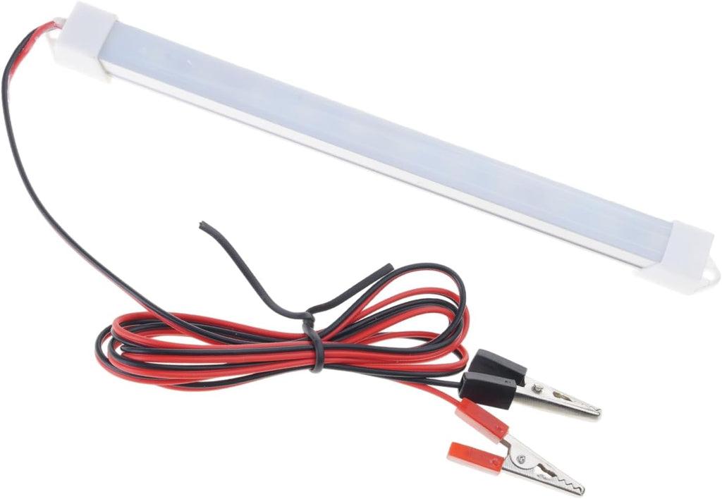 12V SMD5630 Car LED Interior Light Strips Tube Strips Lamp with Alligators Clip Wire Truck Campers Ship Reading Lamp Car LED Interior Light